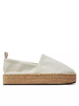 Эспадрильи Calvin Klein Jeans Platform Espadrille Uc YW0YW01377, экрю