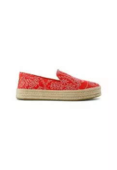 Эспадрильи CAROLINA TOMS, красный