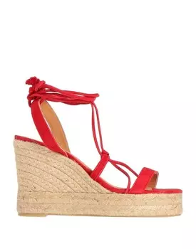 Эспадрильи Castaer, красный