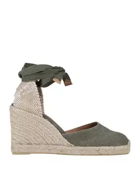 Эспадрильи Castaer, зеленый