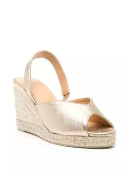 Эспадрильи Castaer, золотой