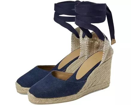Эспадрильи CASTANER Carina 80 Wedge, цвет Dark Blue