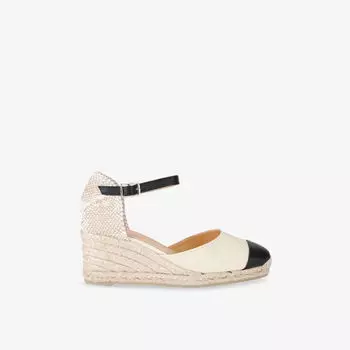 Эспадрильи Castaner Coraline, белый / черный