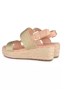 Эспадрильи Ceto Posh by Poelman, золото