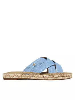 Эспадрильи Chambray Espadrille Mule FW0FW08501 Tommy Hilfiger, синий