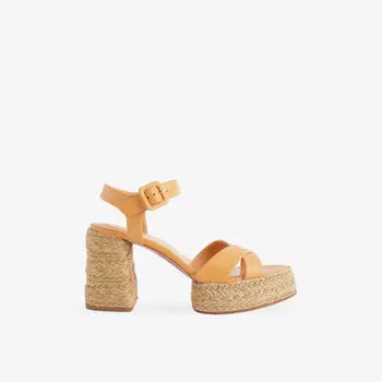 Эспадрильи Christian Louboutin Calakala 85, бежевый