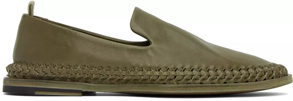 Эспадрильи цвета хаки Miles 002 Officine Creative