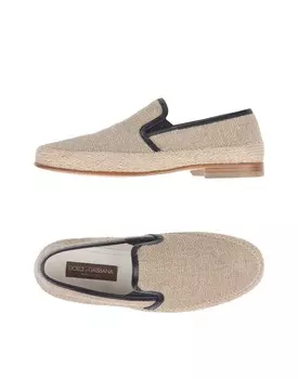 Эспадрильи Dolce&Gabbana, бежевый