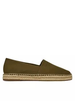 Эспадрильи Espadrille Cv Logo HM0HM01808 Calvin Klein, хаки
