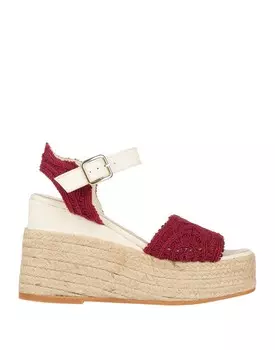 Эспадрильи Espadrilles, гранат