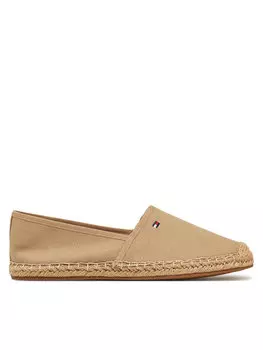 Эспадрильи Flag Canvas Espadrille FW0FW08541 Tommy Hilfiger, коричневый
