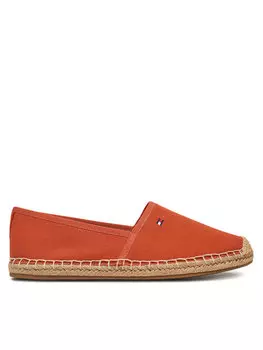 Эспадрильи Flag Canvas Espadrille FW0FW08541 Tommy Hilfiger, красный