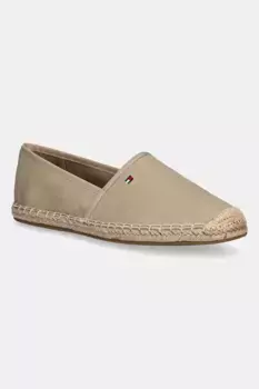 Эспадрильи FLAG CANVAS ЭСПАДРИЛЬИ Tommy Hilfiger, бежевый