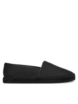 Эспадрильи Flat Espadrille - Jacq Hw0Hw02467 Calvin Klein, черный