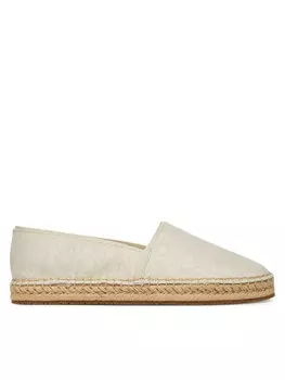 Эспадрильи Flat Espadrille - Jacq Hw0Hw02467 Calvin Klein, экрю