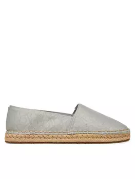Эспадрильи Flat Espadrille - Jacq HW0HW02467 Calvin Klein, серый
