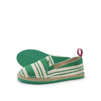 Эспадрильи Flip Flop espadrille*striped, цвет Smaragdgrn