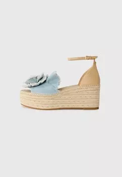 Эспадрильи FLOURISH - Wedge sandals kate spade new york, цвет Blue/Walnut Shell