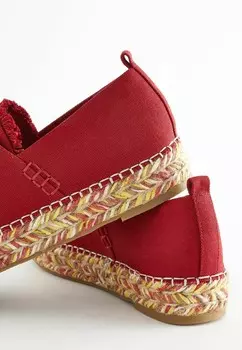 Эспадрильи FOREVER COMFORT TOE CAP- REGULAR FIT Next, красный