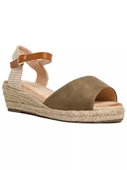 Эспадрильи Foreverfolie, цвет khaki/beige