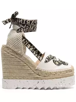 Эспадрильи Gaia 140 на танкетке STELLA MCCARTNEY, белый