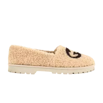 Эспадрильи Gucci Wmns Espadrilles 'Butterscotch Shearling', кремовый