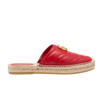 Эспадрильи Gucci Wmns Espadrilles Mule 'Double G - Hibiscus Red', красный