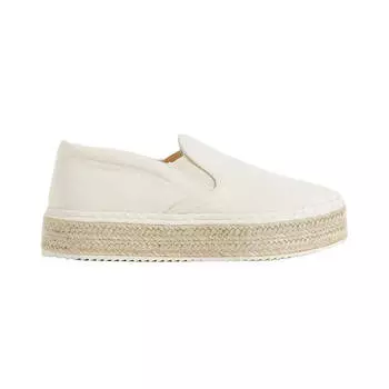 Эспадрильи H&M Platform, натуральный белый