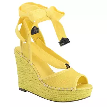 Эспадрильи Halona на танкетке Guess, желтый