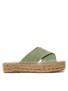 Эспадрильи Hamptons Double Sole X Bands Sandals R 6.6 Manebi, зеленый