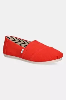Эспадрильи Heritage Canvas Toms, красный
