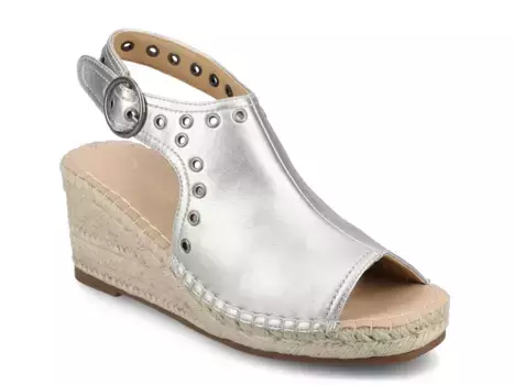 Эспадрильи Journee, Silver Metallic