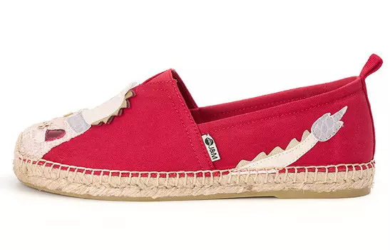 Эспадрильи Joy&Mario, красный/белый