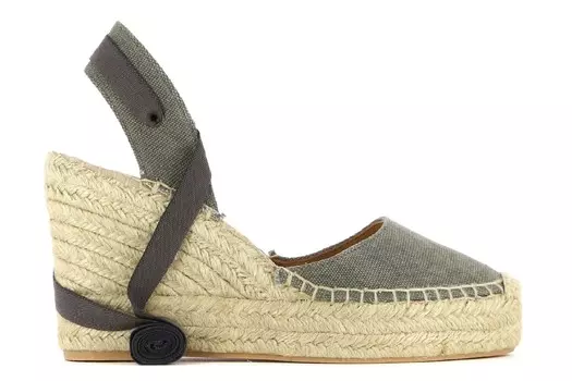 Эспадрильи King на танкетке Camila'S, серый