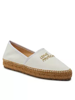 Эспадрильи Love Moschino, экрю