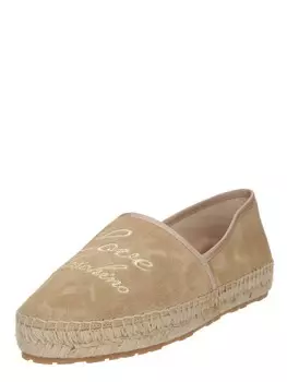 Эспадрильи Love Moschino, бежевый