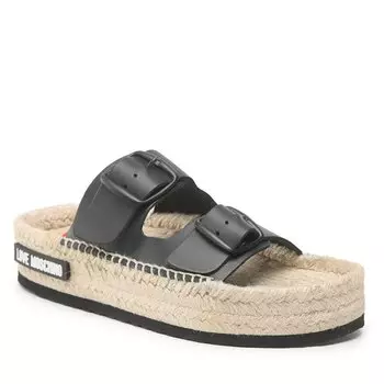 Эспадрильи LOVE MOSCHINO, черный