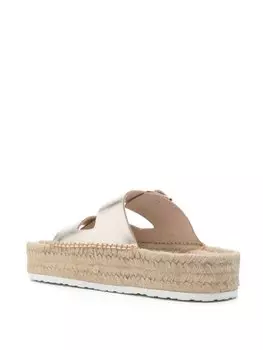 Эспадрильи Love Moschino, золотой