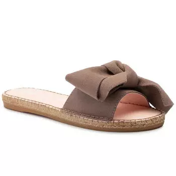 Эспадрильи Manebi SandalsWith Bow, коричневый