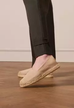 Эспадрильи Manfield, бежевый