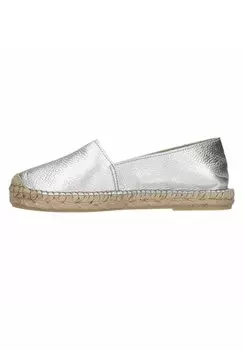 Эспадрильи Manfield, серебристый