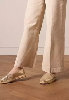 Эспадрильи Manfield, золотой