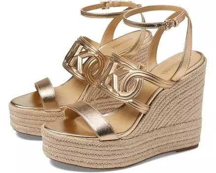 Эспадрильи MICHAEL Michael Kors Alma Wedge, цвет Pale Gold