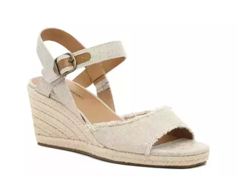 Эспадрильи Mindra на клиновидной подошве Lucky Brand, Nude