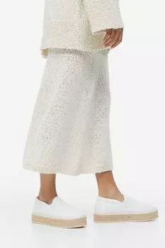 Эспадрильи на платформе H&M, белый