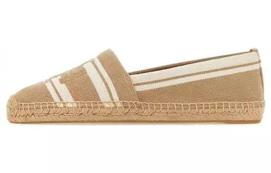 Эспадрильи на плоской подошве с вышитым логотипом Tory Burch