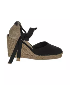 Эспадрильи на танкетке стильные и удобные Castaer, черный