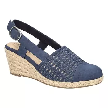 Эспадрильи на танкетке Taffy Easy Street, navy