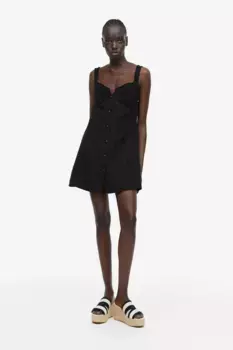 Эспадрильи на узкой платформе H&M, черный