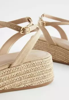 Эспадрильи Next, бежевый